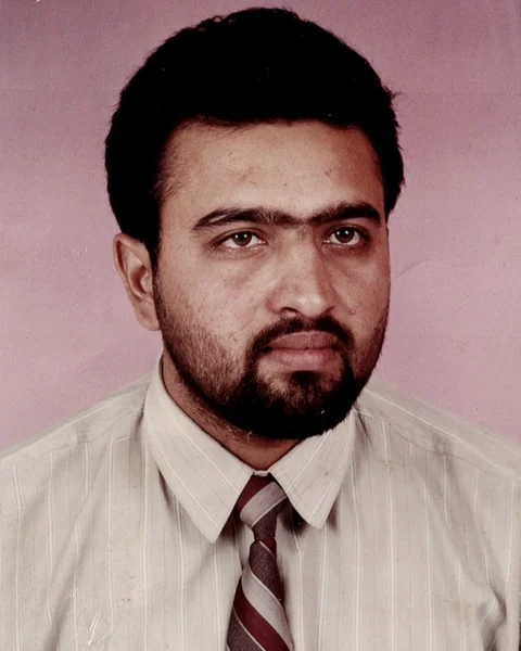 Dr. D.K. Sharma, BAMS, photographed in 1992.